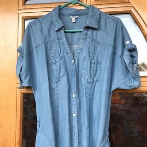 Guess Dresses - Guess Denim dress New Never worn. Guess Dresses - Guess Denim dress New Never worn.